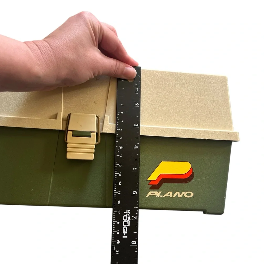 Plano Green and Tan Tackle Box - Picture 8 of 8